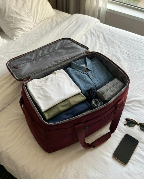 Persona viajando con su Novaire Abordo
