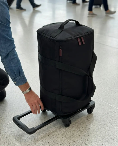 Persona viajando con su Novaire Abordo