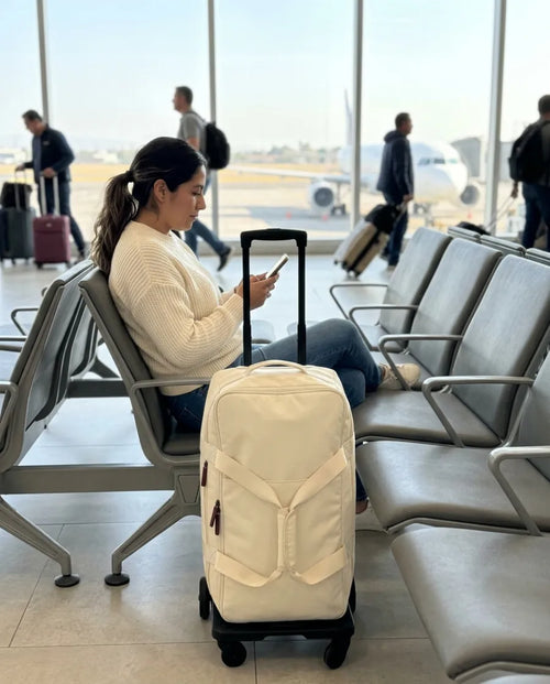 Persona viajando con su Novaire Abordo